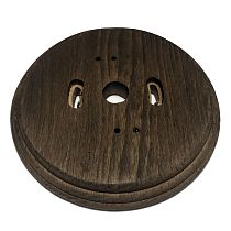 Рамка одноместная,серия Лизетта, накладной монтаж, дерево, цвет Старое дерево Bironi