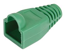 ITK Колпачок изолирующий для разъема RJ-45, PVC, ЗЕЛЕНЫЙ IEK