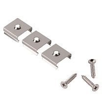 Скоба крепления с шурупом для профиля GAL-12-16-С-IP20  10шт в уп.