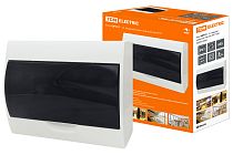 Бокс ЩРН-П-12модулей навесной пластик IP41  TDM