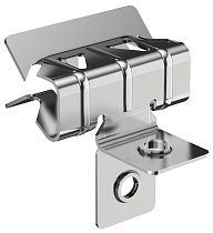 Зажим балочный вертикальный 1-5мм с отгибом и резьбой М8 HDZ  IEK