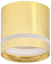 Светильник LIGHTING 4016 накладной потолочный под лампу GX53 золото  IEK Светильник LIGHTING 4016 накладной потолочный под лампу GX53 золото  IEK