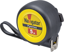 Рулетка Navigator 80 258 NMT-Ru01-A-5-19 (автостоп, 5 м*19 мм) Рулетка Navigator 80 258 NMT-Ru01-A-5-19 (автостоп, 5 м*19 мм)