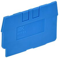 ARMAFIX Заглушка для колодки клеммной CP 2,5мм2 синяя IEK ARMAFIX Заглушка для колодки клеммной CP 2,5мм2 синяя IEK