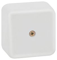 Распаячная коробка ЭРА BS-W-50-50-20 без клеммы 50х50х20мм белая IP40 Распаячная коробка ЭРА BS-W-50-50-20 без клеммы 50х50х20мм белая IP40