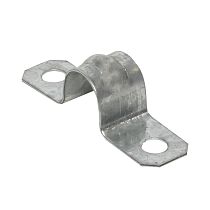 Скоба металлическая двухлапковая d14-15 мм (10 шт) EKF PROxima