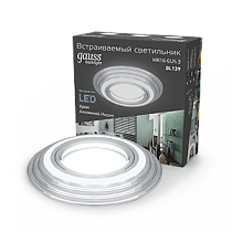 Светильник светодиодный Gauss Backlight BL139 круг хром. Gu5.3, 3Вт, 4000K