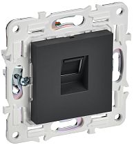 SKANDY Розетка компьютерная RJ45 кат.5E SK-K01G графит IEK