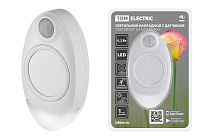 Светильник накладной светодиодный "Светлячок", 0,2 Вт, 1xCR2450, дат. движ. и освещ.,  TDM