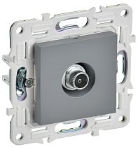 SKANDY Розетка TV оконечная SK-A12Gr серый IEK