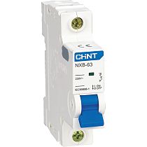 Автоматический выключатель NXB-63 1P 20A 6кА х-ка B (R) CHINT