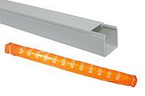 Кабель-канал 25х25 белый  (50 м) TDM