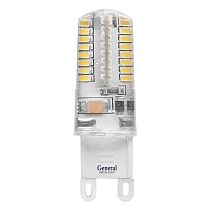 Лампа Светодиодная General  GLDEN-G9-5-S-220-4500 5/100/500
