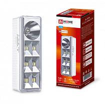Светильник светодиодный аварийный СБА 2207DC 6+1LED 1.0Ah lithium battery DC IN HOME Светильник светодиодный аварийный СБА 2207DC 6+1LED 1.0Ah lithium battery DC IN HOME
