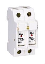 Держатель предохранительного типа C10 со светодиодной индикацией DEKraft