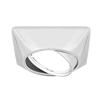 Светильник Gauss Metal Exclusive CA074 Круг. Хром, Gu5.3 1/100