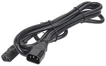 ITK Кабель электропитания PDU 3х1,5 3М с разъёмами С13-C14 IEK
