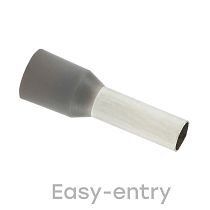 Наконечник штыревой втулочный изолированный  НШвИ 4,0-9 (50шт.) EKF PROxima