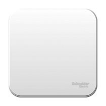 Одноклавишный переключатель Blanca открытой установки с изолирующей пластиной, белый, 10А, Schneider Electric BLNVA106011 Systeme Electric (Schneider Electric)