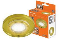 Светильник встраиваемый СВ 03-05 MR16 50Вт G5.3 жёлтый/золото  TDM