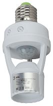 Датчик движения ЭРА белый E27 60Вт 360гр 6м IP20 (50/1600) Датчик движения ЭРА белый E27 60Вт 360гр 6м IP20 (50/1600)