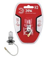 Автолампа ЭРА Н3 12V 55W PK22s BL (лампа головного света, противотуманные огни)