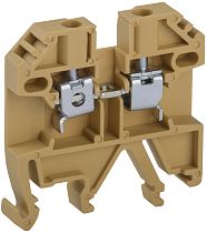 Клемма винтовая КВИ-2.5кв.мм желт.  IEK