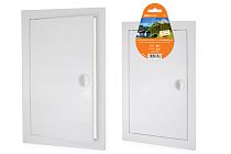 Люк ревизионный с ручкой 200х400, белый  TDM