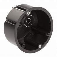 Коробка монтажная IP20 ЭРА D73x45мм, для полых стен, саморезы, мет. лапки (чёрный) Коробка монтажная IP20 ЭРА D73x45мм, для полых стен, саморезы, мет. лапки (чёрный)