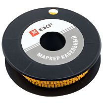 Маркер кабельный 4,0 мм2 "5" (500 шт.) (ЕС-2) EKF PROxima