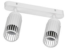 LIGHTING Светильник 4208 настенно-потолочный под лампу 2хGU10 белый IEK LIGHTING Светильник 4208 настенно-потолочный под лампу 2хGU10 белый IEK