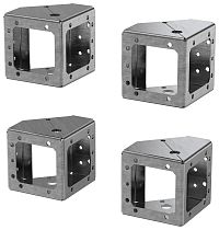 FORMAT Угол цоколя 100мм (4шт/компл) IEK