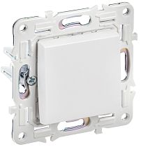 SKANDY Выключатель 1-клавишный 10А SK-V01W арктический белый  IEK
