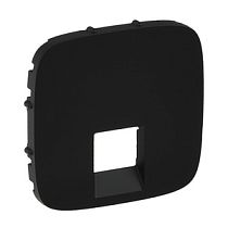 Панель лицевая для одиночных телефонных информационных розеток антрацит Valena ALLURE Legrand