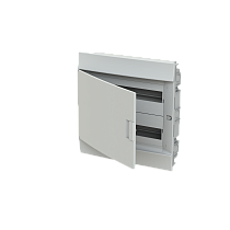 Бокс в нишу Mistral41 36М непрозрачная дверь 2 ряда (c клемм) ABB Бокс в нишу Mistral41 36М непрозрачная дверь 2 ряда (c клемм) ABB