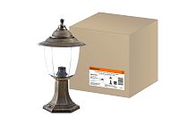 Светильник Прага Эл-11-72Б 60 Вт Е27 напольный бронза, прозрачный плафон  TDM Светильник Прага Эл-11-72Б 60 Вт Е27 напольный бронза, прозрачный плафон  TDM