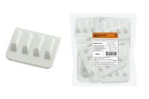 Заглушка для шин 4П 63А  (50 шт.) TDM