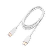Кабель HDMI - HDMI 1,4, 2м, Gold, белый REXANT