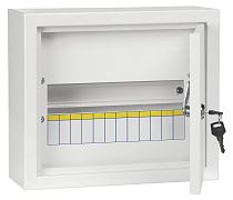 TITAN 3 Корпус металлический ЩРн-12 265х310х120мм IP31 белый  IEK