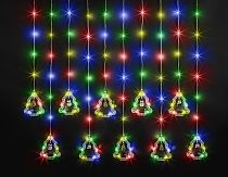 Гирлянда Navigator 95 009 NGF-D034-03 (бахрома елки и фигурки RGBY 3*0.6м IP20)