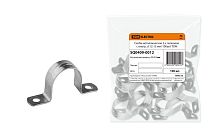 Скоба металлическая 2-х лапковая с внутр. d 12-13 мм (100шт)  TDM