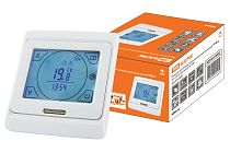 Термостат для теплых полов электронный сенсорный ТТПЭ-2 16А 250В с датчиком 3м  TDM Термостат для теплых полов электронный сенсорный ТТПЭ-2 16А 250В с датчиком 3м  TDM