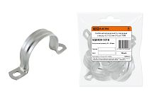 Скоба металлическая 2-х лапковая с внутр. d 31-32 мм (10 шт)  TDM