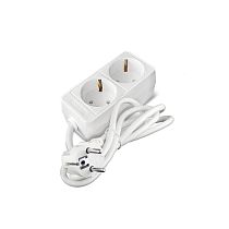 Удлинитель бытовой 3500 Вт 16А IP20 2 гнезда ПВС с заземлением 1,5м Союз