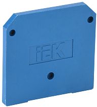 Заглушка для ЗНИ-35кв.мм синяя  IEK
