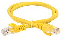 ITK Коммутационный шнур кат. 6 UTP PVC 0,5м желтый IEK ITK Коммутационный шнур кат. 6 UTP PVC 0,5м желтый IEK