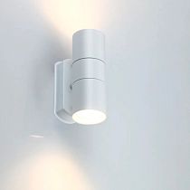 Фасадный светильник General GWL-2MR16-GU10-R-IP65 Белый Стела