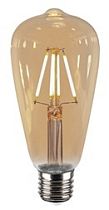 Лампа светодиодная «Винтаж» золотистая G95, 7 Вт, 230 В, 2700 К, E27 (шар)  TDM