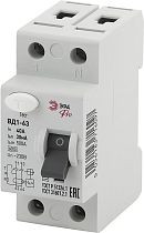 УЗО ВД1-63 Электромеханическое 1P+N 40А 30mA NO-902-25 ЭРА Pro