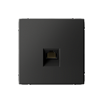 ArtGallery Базальт Розетка компьютерная RJ45, кат. 6A, механизм Systeme Electric (Schneider Electric)